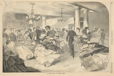 Een cadettenbal op West Point, uit Harper door Winslow Homer