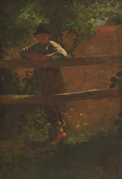 Een Landelijke Jongen door Winslow Homer