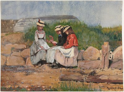 De dochter van een visser door Winslow Homer