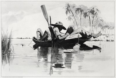 Een visfeest door Winslow Homer