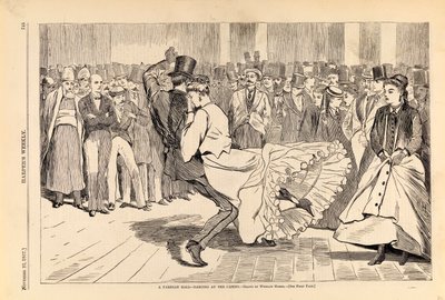 Een Parijs bal - Dansen in het casino, uit Harper