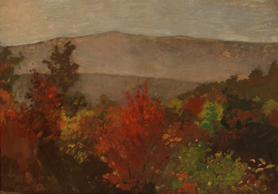 Herfst Boomtoppen door Winslow Homer