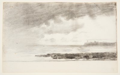 Baai bij Cullercoats, Engeland door Winslow Homer