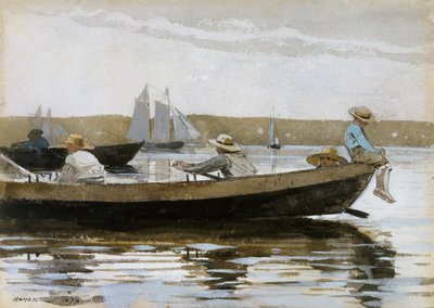 Jongens in een Dory, 1873 door Winslow Homer