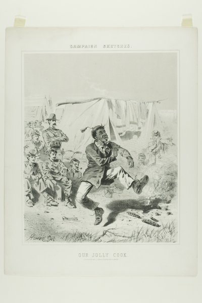 Campagne Schetsen: Onze vrolijke kok door Winslow Homer