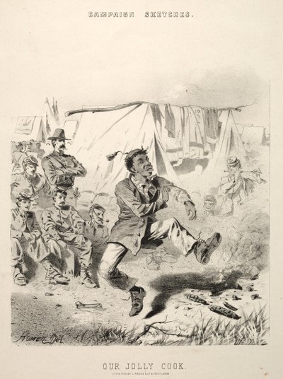 Campagne Schetsen: Onze Vrolijke Kok, 1863 door Winslow Homer