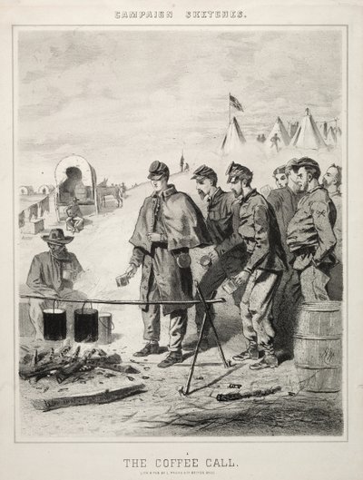Veldtochtschetsen: De koffieoproep door Winslow Homer