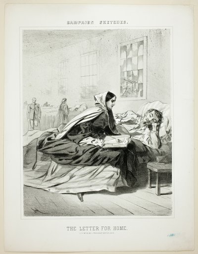 Campagneschetsen: De brief voor thuis door Winslow Homer