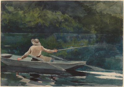 Gieten, nummer twee, 1894 door Winslow Homer