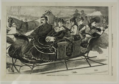 Kerstelfjes door Winslow Homer