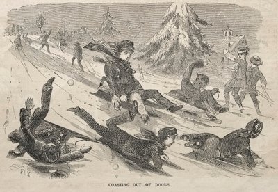 Buiten Kustend, 1857 door Winslow Homer