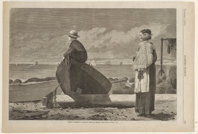 Papa komt eraan door Winslow Homer