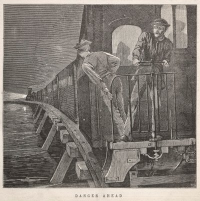 Gevaar Vooruit, 1870 door Winslow Homer