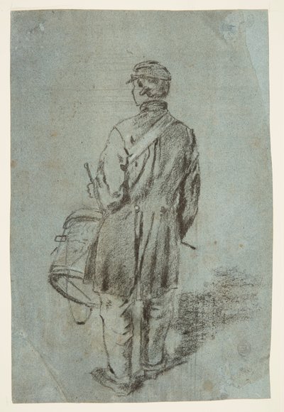 Drummer Gezien van Achteren door Winslow Homer