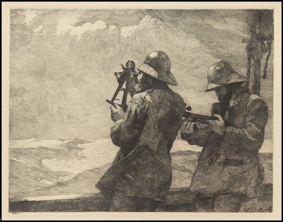 Acht Klokken door Winslow Homer