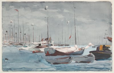 Vissersboten, Key West door Winslow Homer
