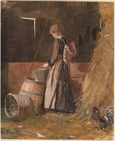 Verse Eieren, 1874 door Winslow Homer