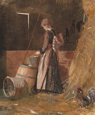 Verse eieren, 1874 door Winslow Homer