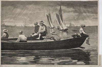 Haven van Gloucester door Winslow Homer