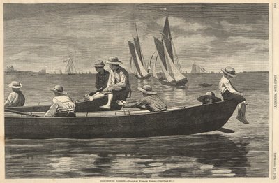 Gloucester Harbor, van Harper door Winslow Homer