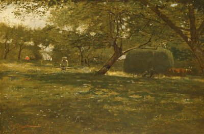 Oogsttafereel door Winslow Homer