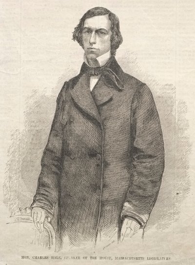 Hon. Charles Hale, Spreker van het Huis, Massachusetts Wetgevende Macht, 1859 door Winslow Homer