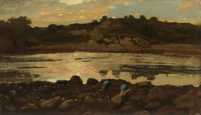 Lobster Cove, Manchester, Massachusetts door Winslow Homer