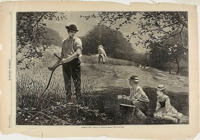 Hooi maken door Winslow Homer