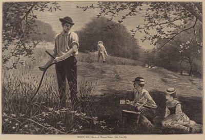 Hooien door Winslow Homer