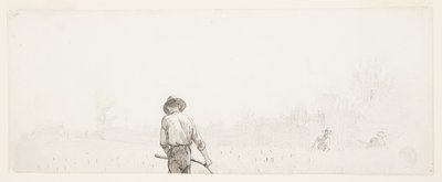 Man met een Zeis door Winslow Homer