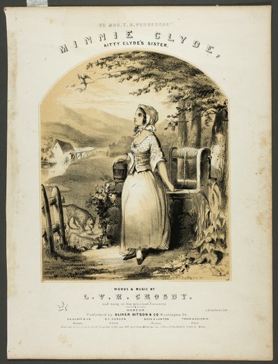 Minnie Clyde door Winslow Homer