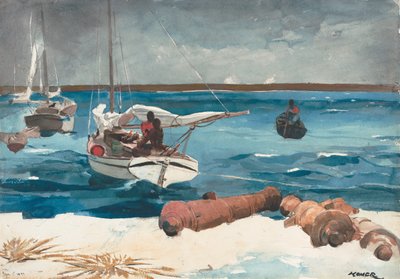 Nassau, 1899 door Winslow Homer
