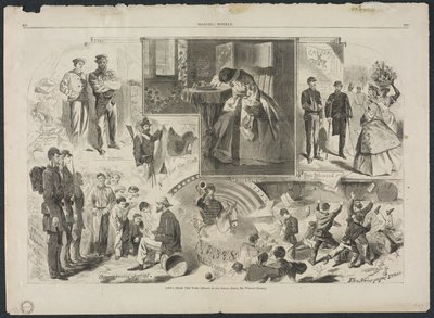 Nieuws over de oorlog door Winslow Homer