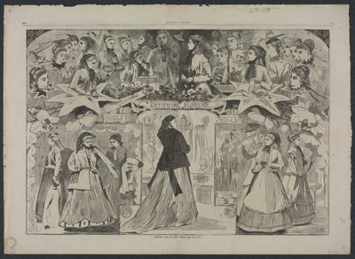 Openingsdag in New York door Winslow Homer