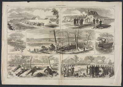 Ons leger voor Yorktown, Virginia, 1862 door Winslow Homer