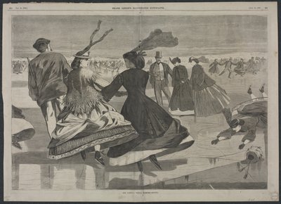 Onze nationale winteroefening - Schaatsen door Winslow Homer