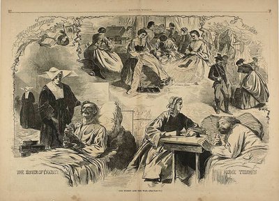 Onze vrouwen in de oorlog door Winslow Homer