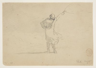 Rood Licht door Winslow Homer