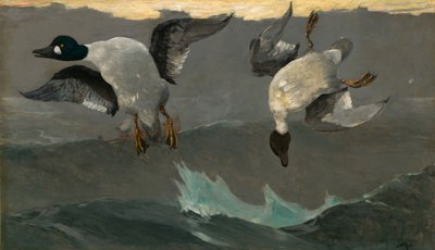 Rechts en Links door Winslow Homer