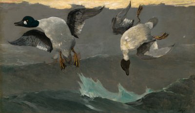 Rechts en Links, 1909 door Winslow Homer