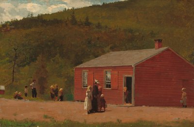 Schooltijd door Winslow Homer