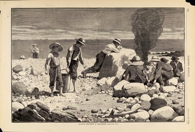 Schetsen van de zee - Een mosselbaksel, uit Harper