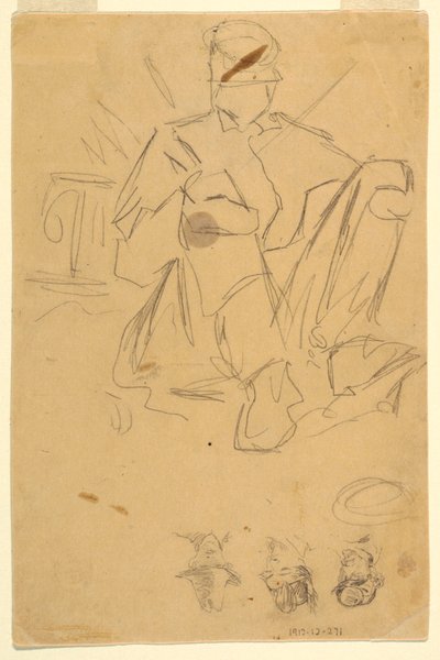 Schetsen van legerkampen door Winslow Homer