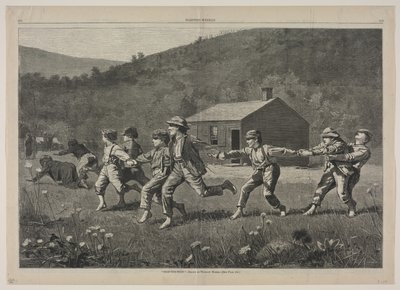 Snap-the-Whip, 1873 door Winslow Homer