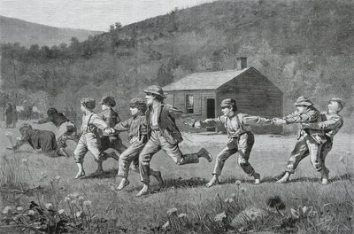 Tikkertje, uit de Harpers Weekly, 20 september 1873 door Winslow Homer