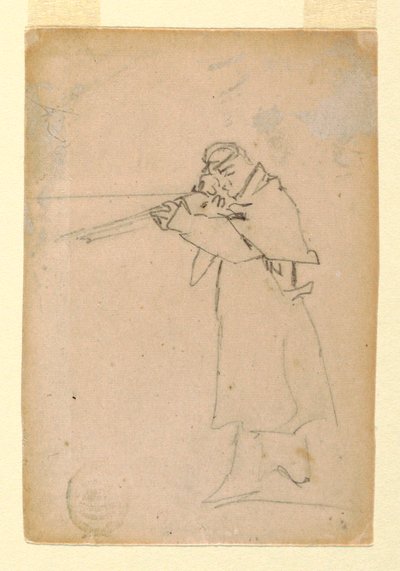 Soldaat die Richt door Winslow Homer