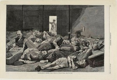 Stationshuis Logementhouders door Winslow Homer