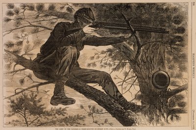 Het leger van de Potomac - Een scherpschutter op wacht, uit Harper