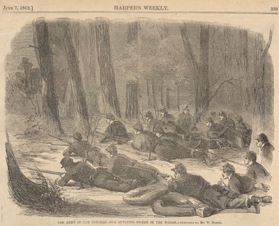 Het leger van de Potomac door Winslow Homer