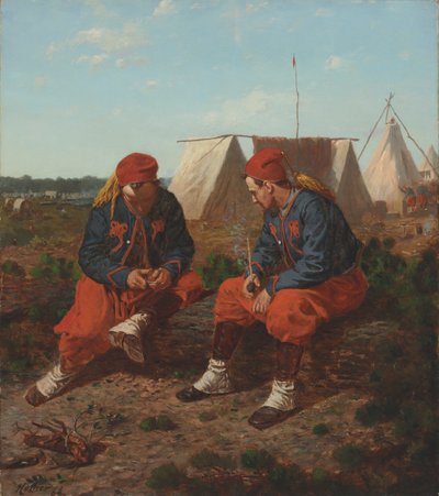 De Brierwood-pijp door Winslow Homer
